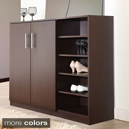 Shoe Closet Brown - 120 x 40 x 100 cm | SU29