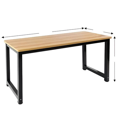 Desk Wooden & Black - 160 x 60 x 75 cm | DE18