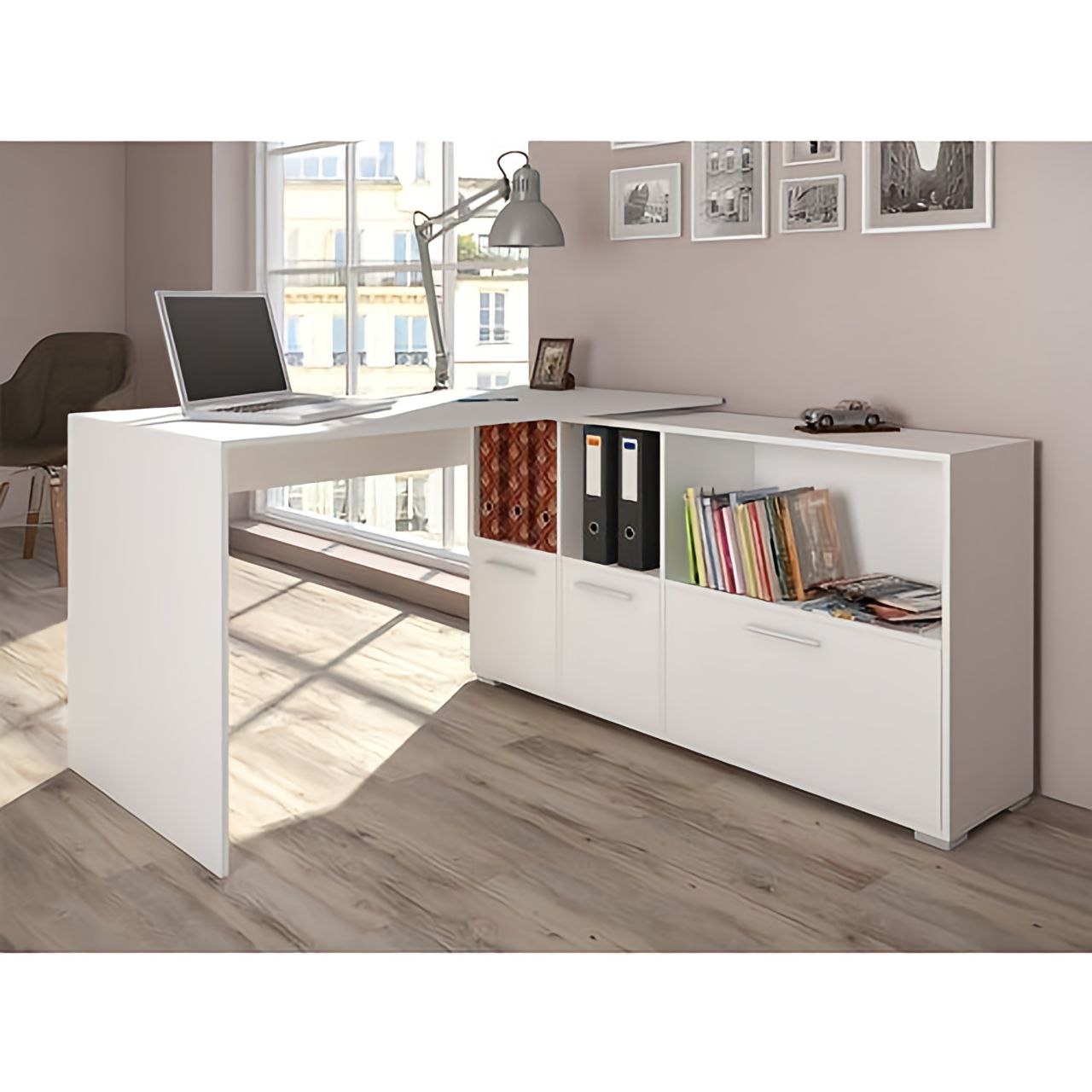 Desk White - 120 x 120 x 75 cm | DE38