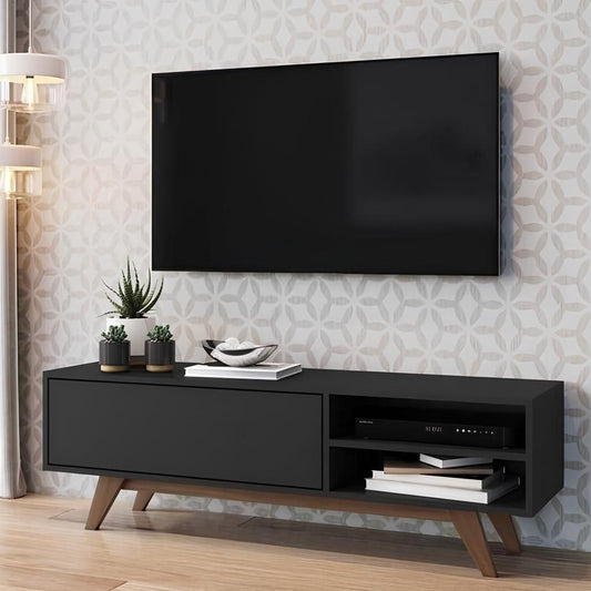 Tv Unit Black - 160 x 40 x 40 cm | TV43