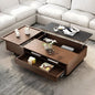 Table Unit Brown & Black - 120 x 70 x 40 cm | TA55