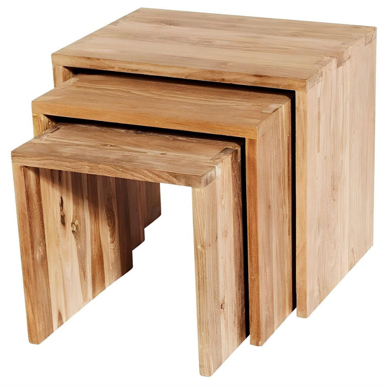 وحدة طاولة بنية - 50 × 40 × 45 سم | TA28 