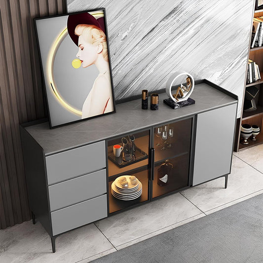 Buffet | Black & Gray | 180 x 40 x 90 | BT30