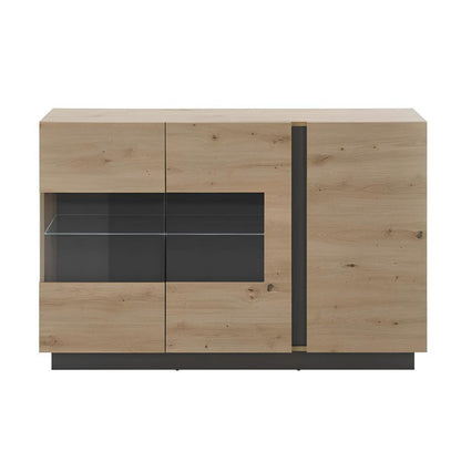 Buffet | Black & Wooden | 140 x 40 x 100 | BT9