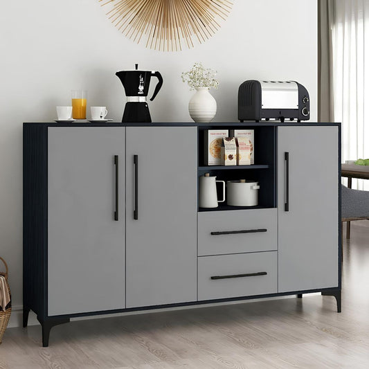 Buffet | Gray & Black | 120 x 40 x 100 | BT8