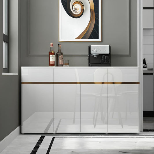 Buffet | Gold & White Acrylic | 160 x 40 x 90 | BT16
