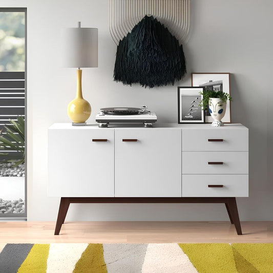 Buffet | White & Brown | 140 x 40 x 90 | BT36