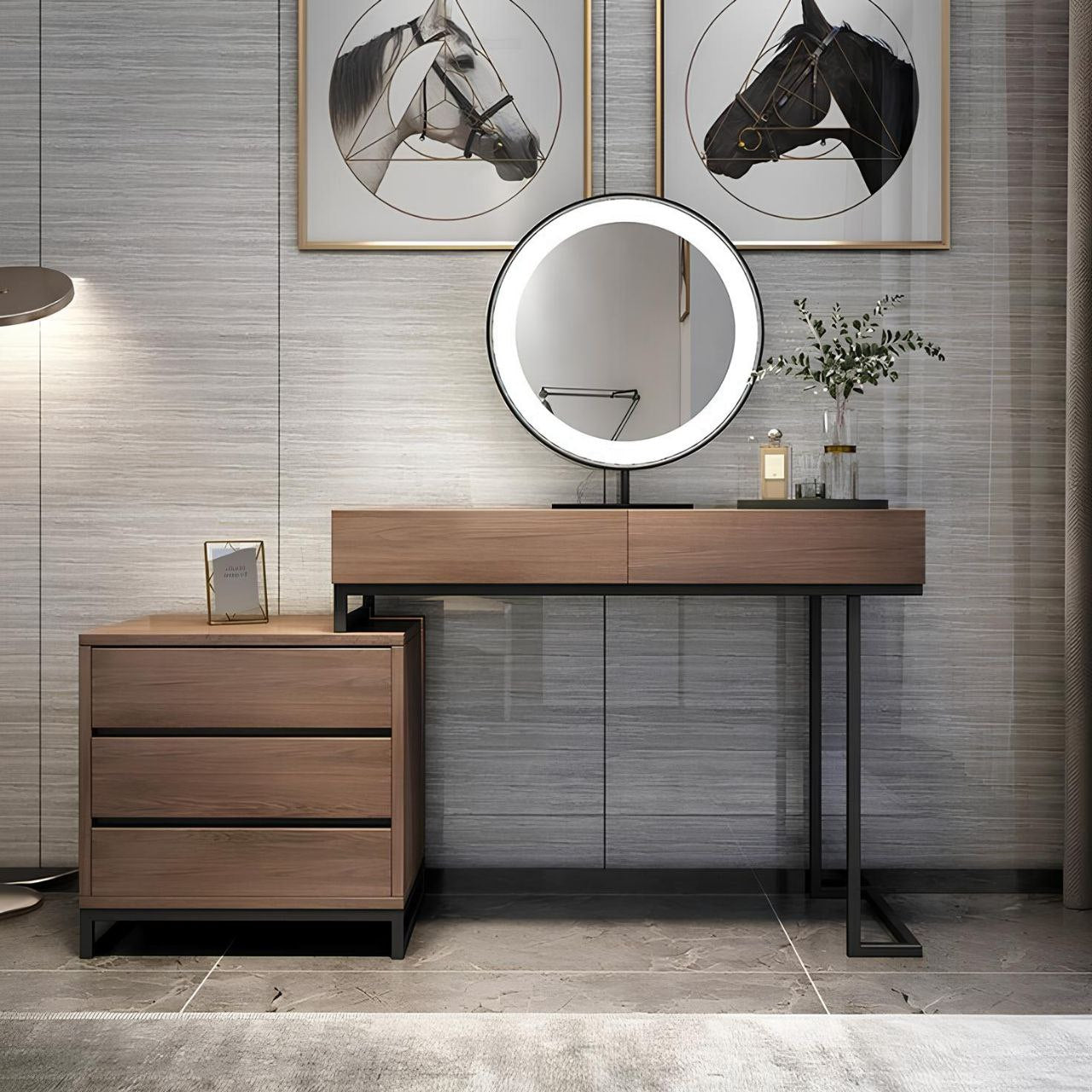 Dressing Table | Brawn | 120 x 120 x 40 | DT 7