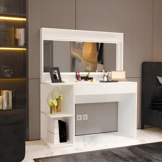 Dressing Table | White | 120 x 130 x 40 | DT 17