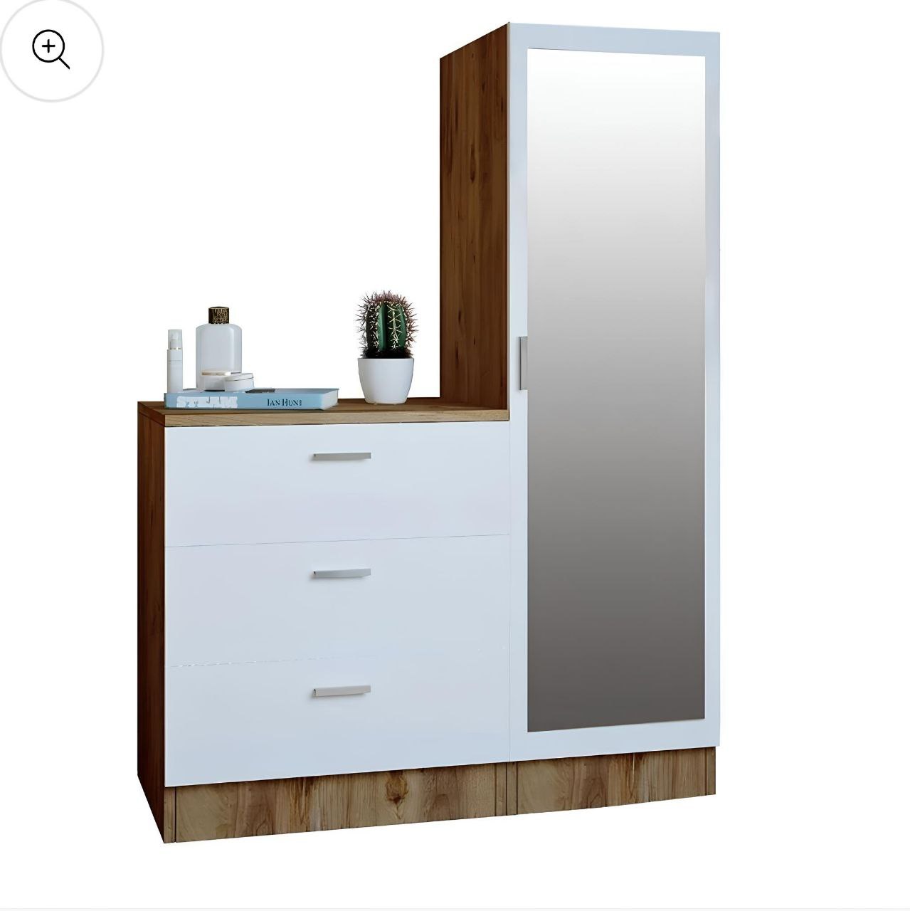 Dressing Table | White & Wooden | 100 x 160 x 40 | DT 1