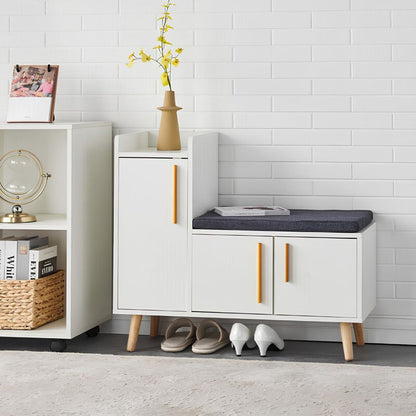 Shoe Closet |White & Gold  | 110 x 40 x 50 cm | SU88