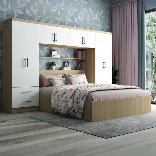 Children Bedroom Set | White & Wooden | BDC 4