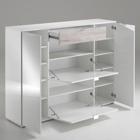 Shoe Closet White - 120 x 40 x 100 cm | SU66